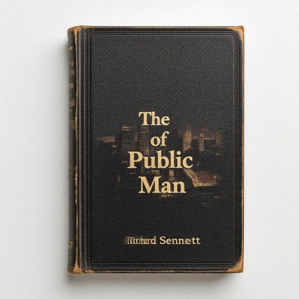 AI-created image of The Fall of Public Man