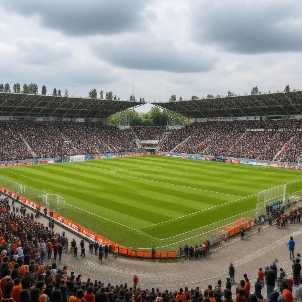 AI-created image of The Fans' Stadium