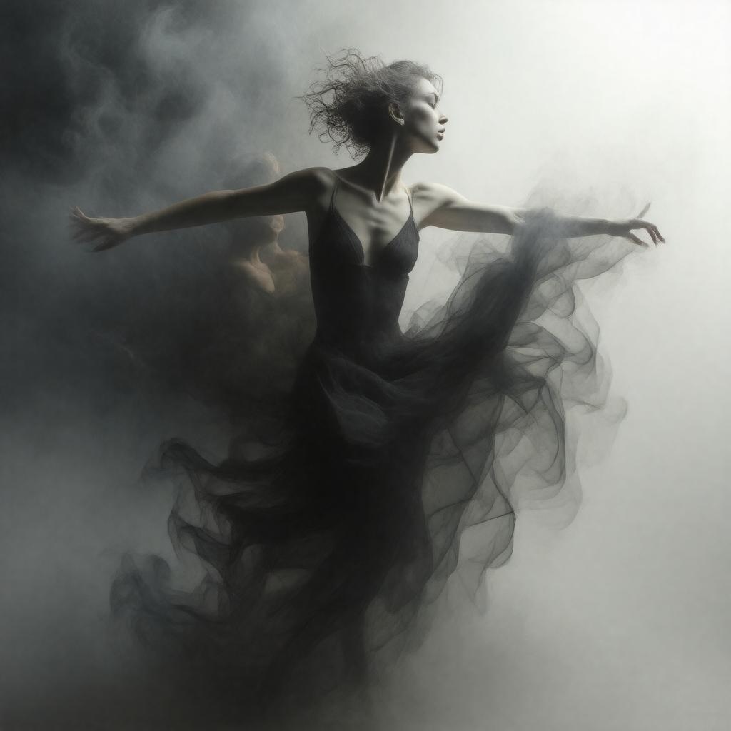 AI-created image of The Faun (ballet)