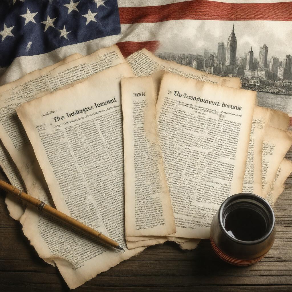 AI-created image of The Federalist Papers