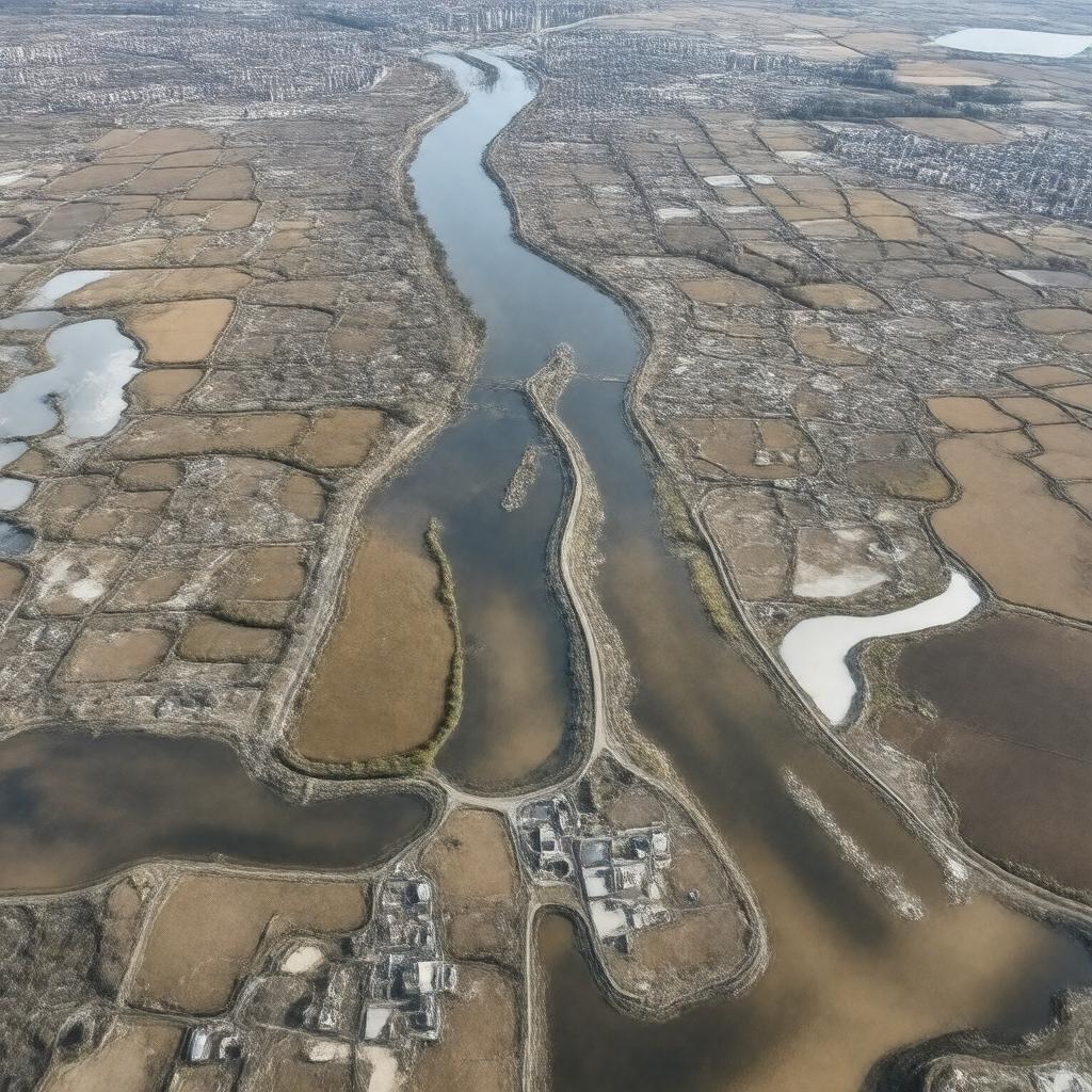 AI-created image of The Fens