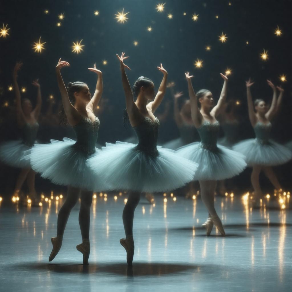 AI-created image of The Firefly (ballet)
