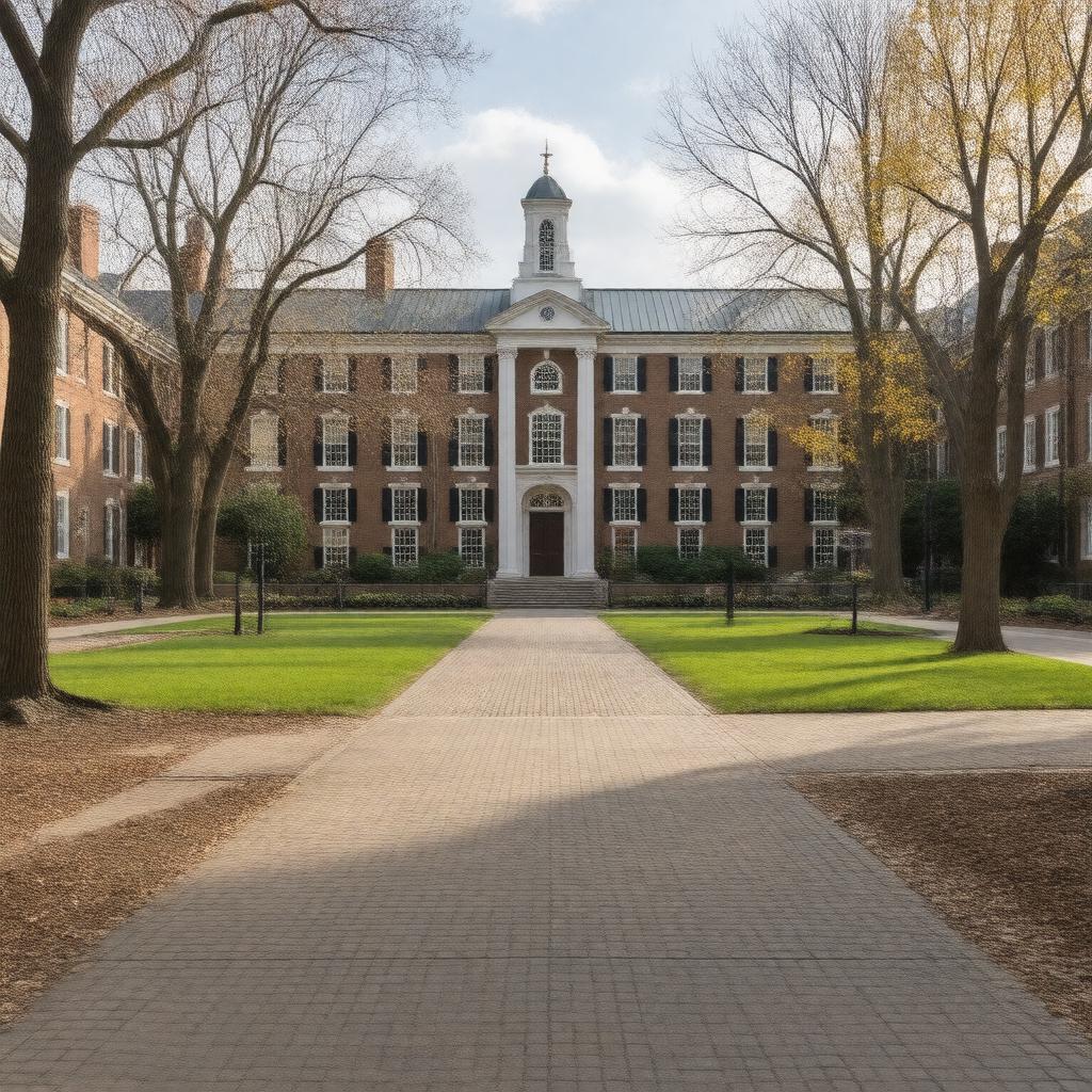 AI-created image of The First-Year Quad