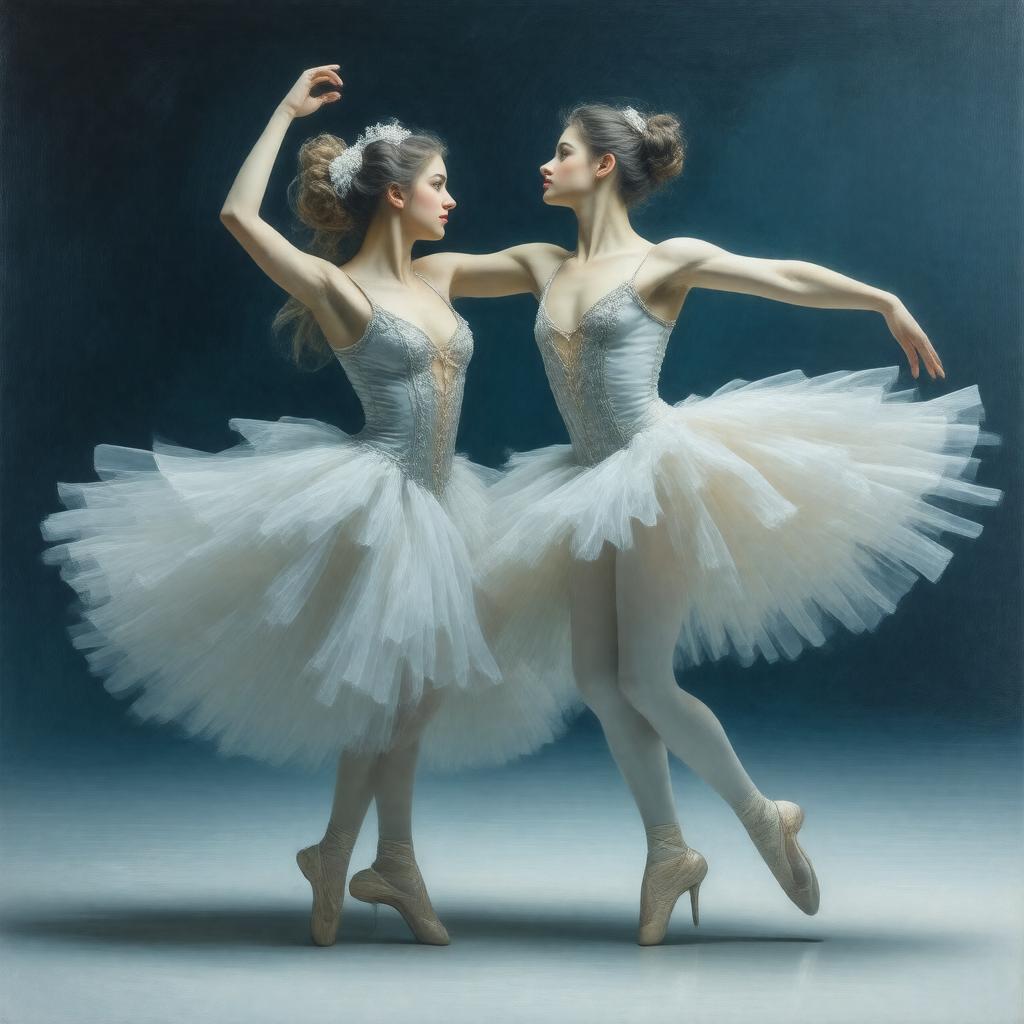 AI-created image of The Fish (ballet)