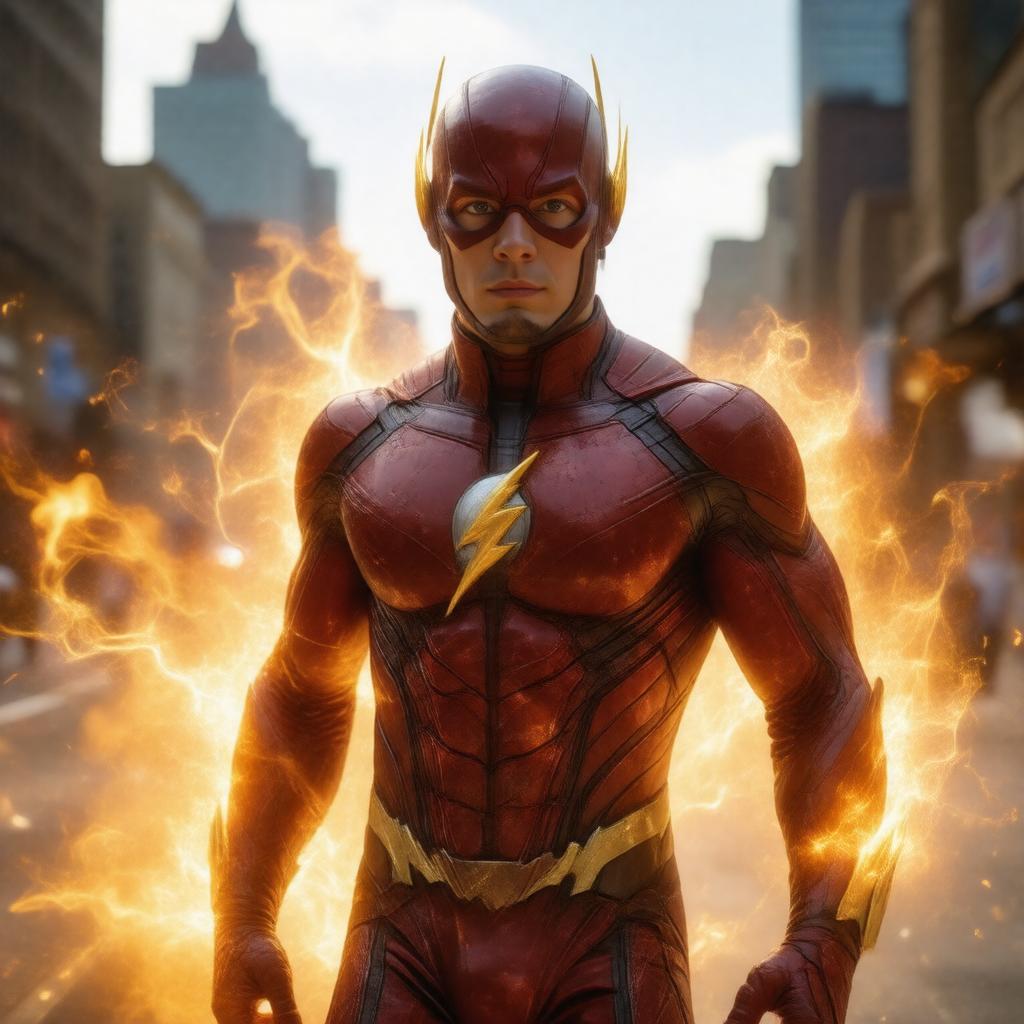 AI-created image of The Flash