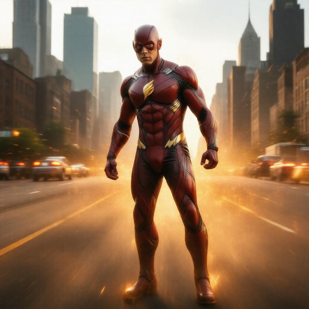 AI-created image of The Flash (TV series)