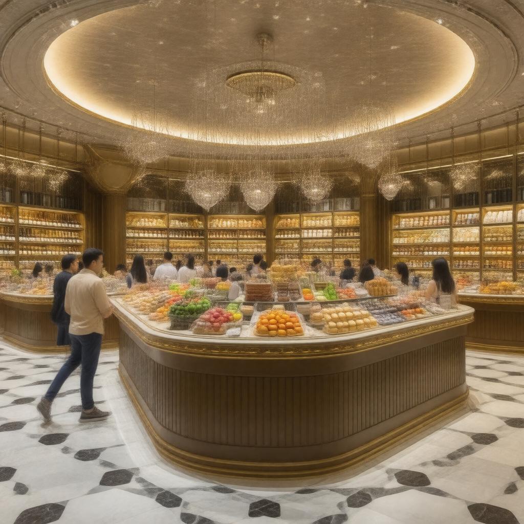 AI-created image of The Foodhall