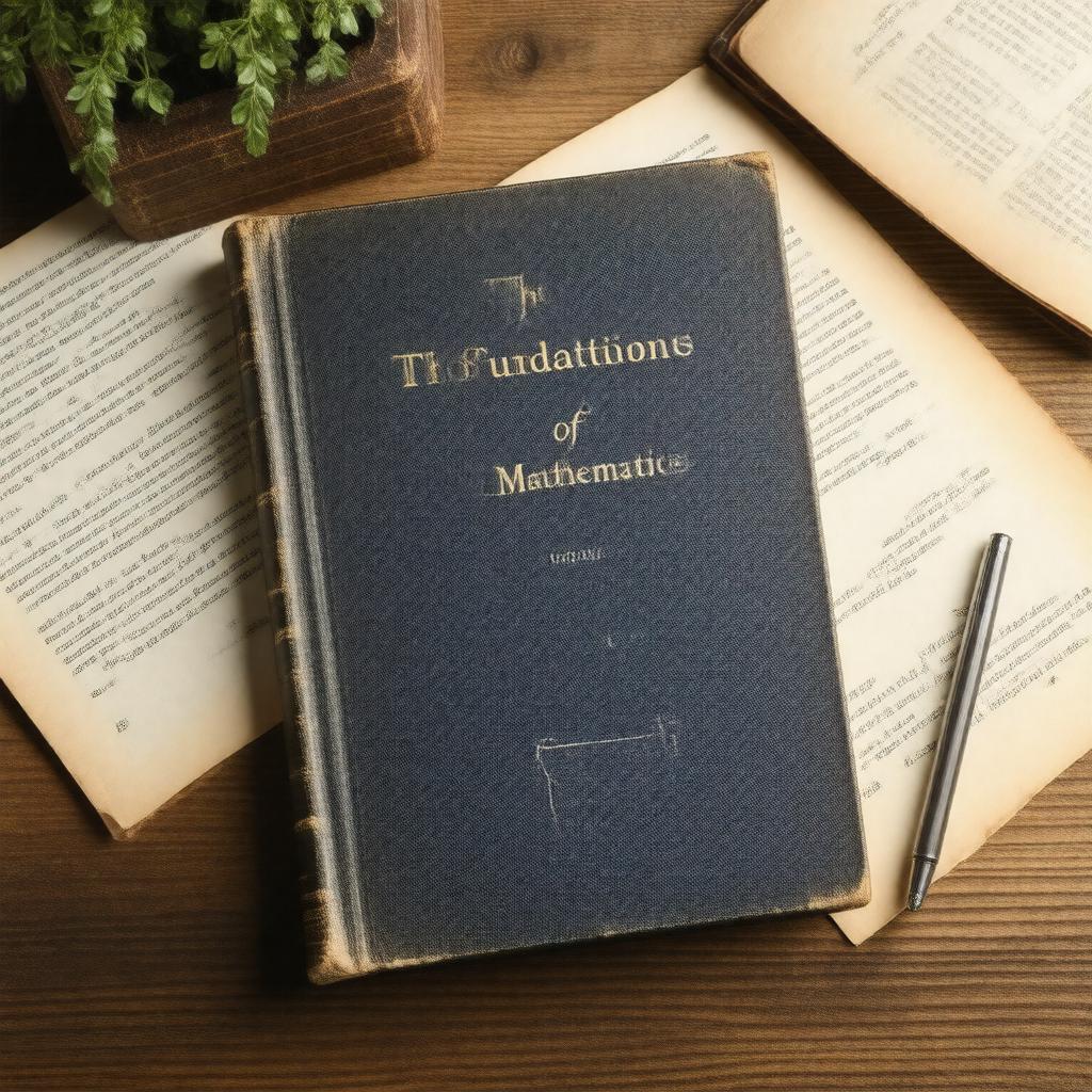 Click to view larger image AI-created image of The Foundations of Mathematics