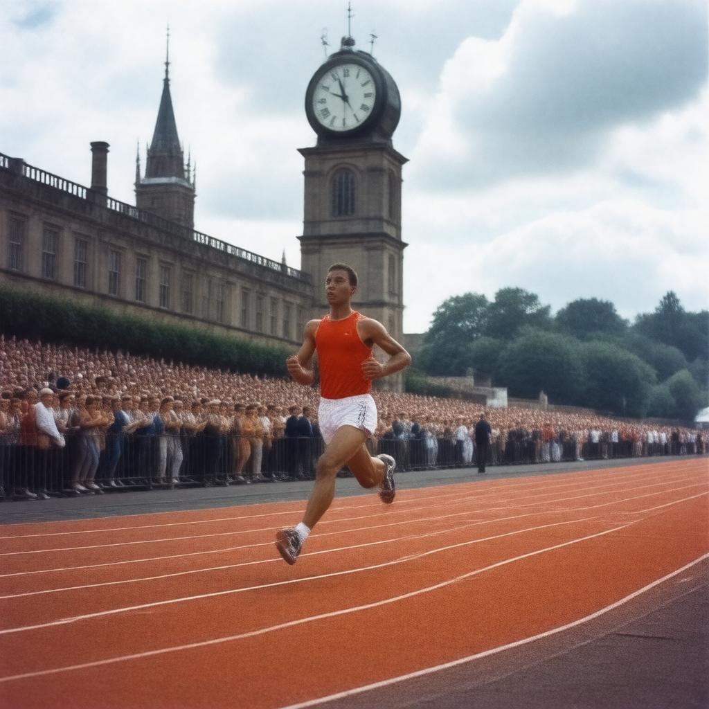 AI-created image of The Four-Minute Mile