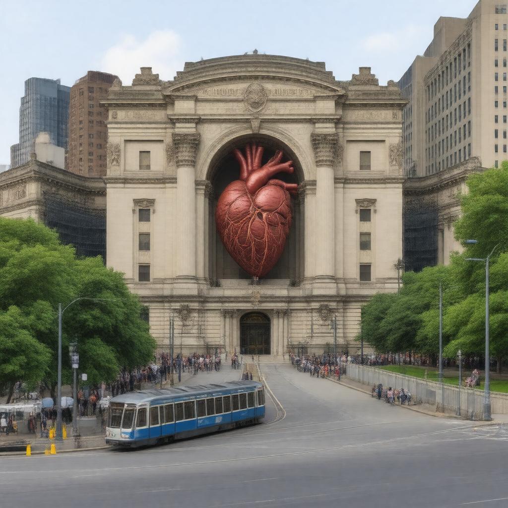 AI-created image of The Franklin Institute