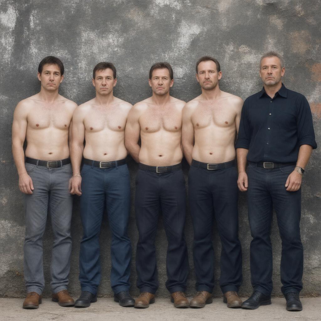 AI-created image of The Full Monty