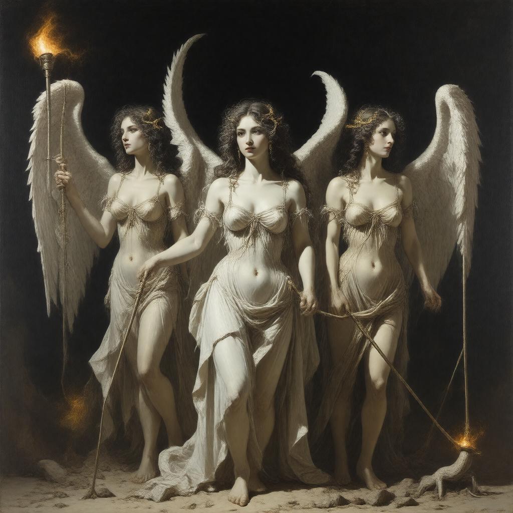 AI-created image of The Furies