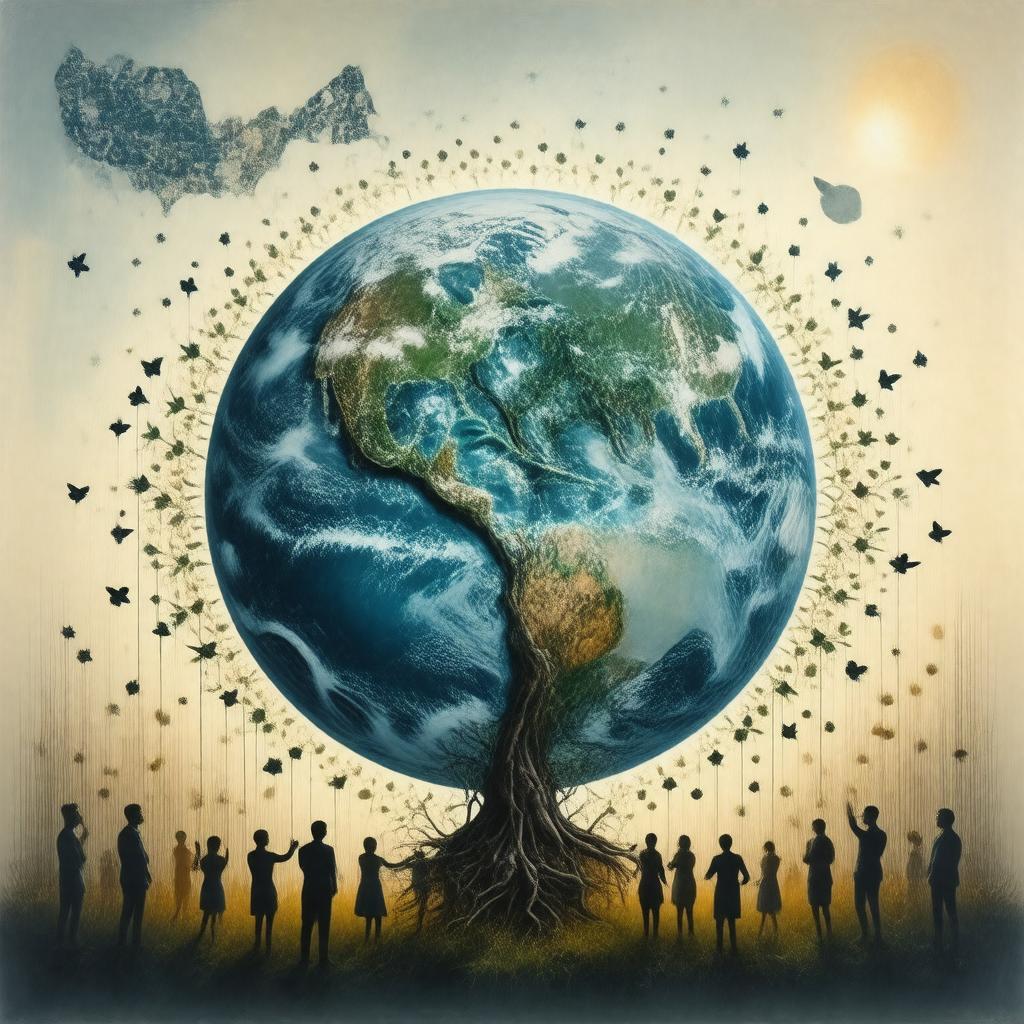 AI-created image of The Giving Pledge