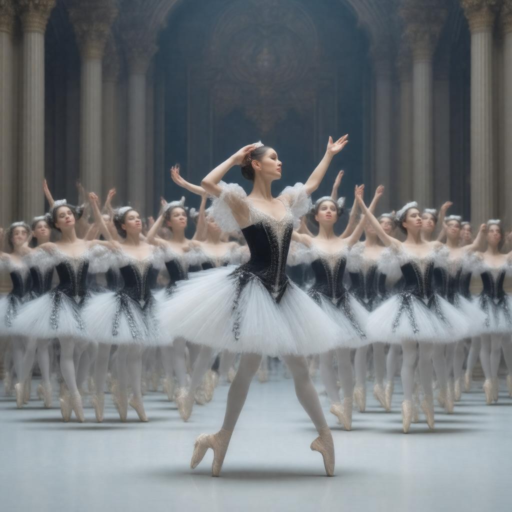 AI-created image of The Gnat (ballet)