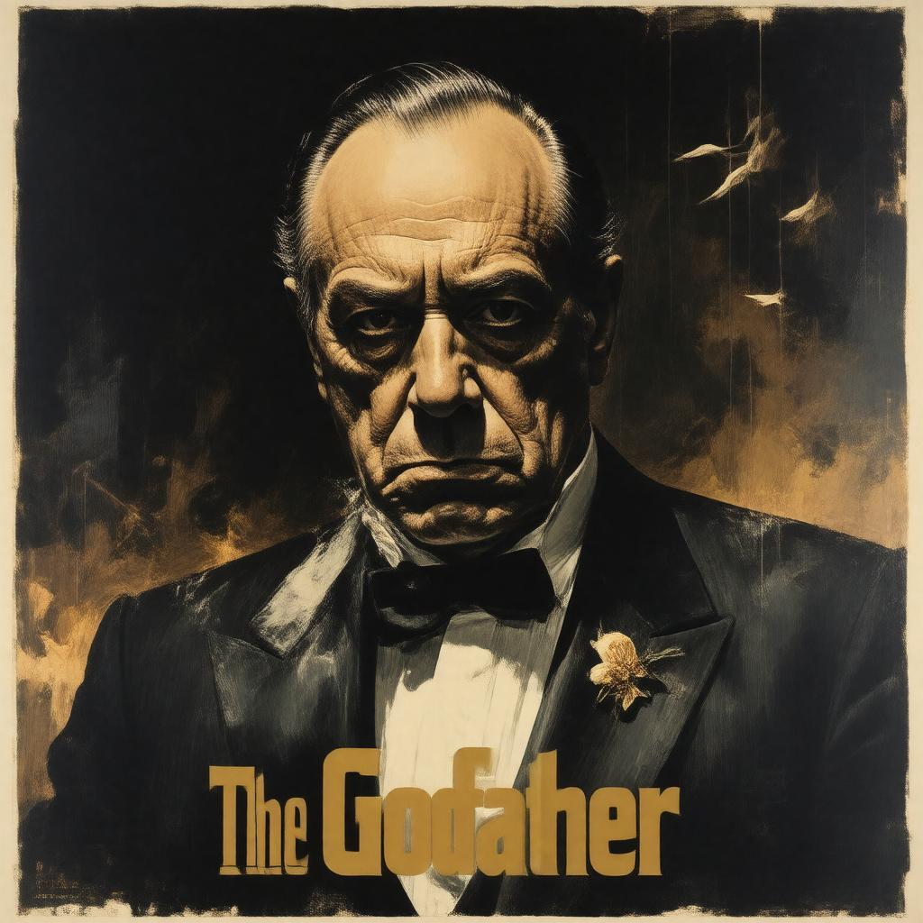 AI-created image of The Godfather