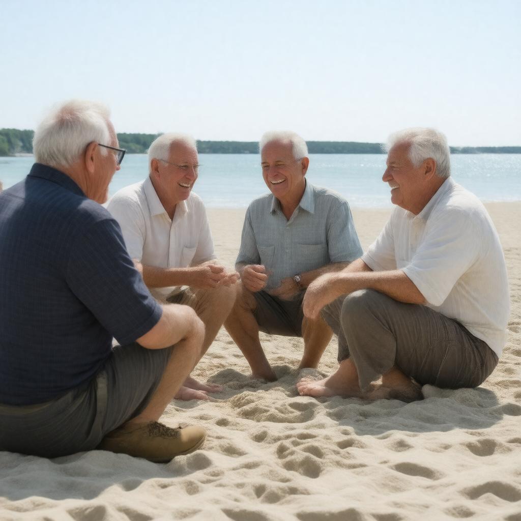 AI-created image of The Golden Boys