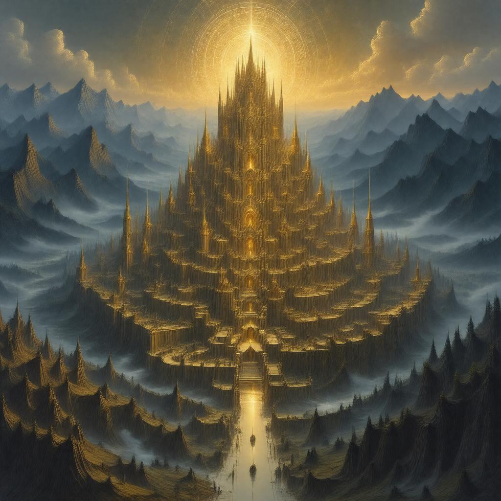 AI-created image of The Golden City