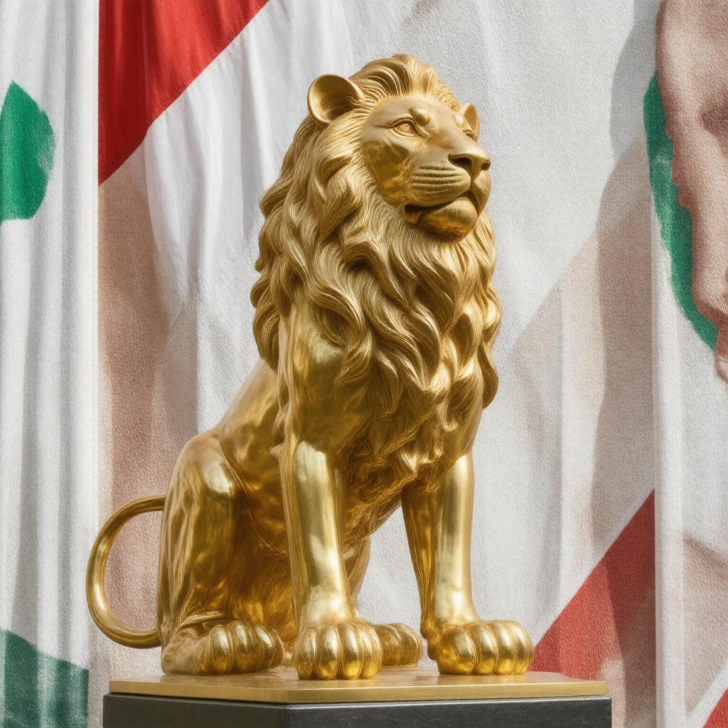 AI-created image of The Golden Lion