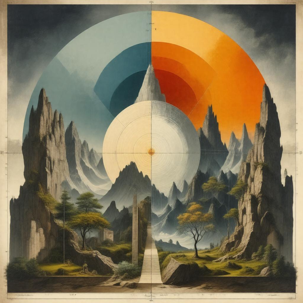 AI-created image of The Golden Section