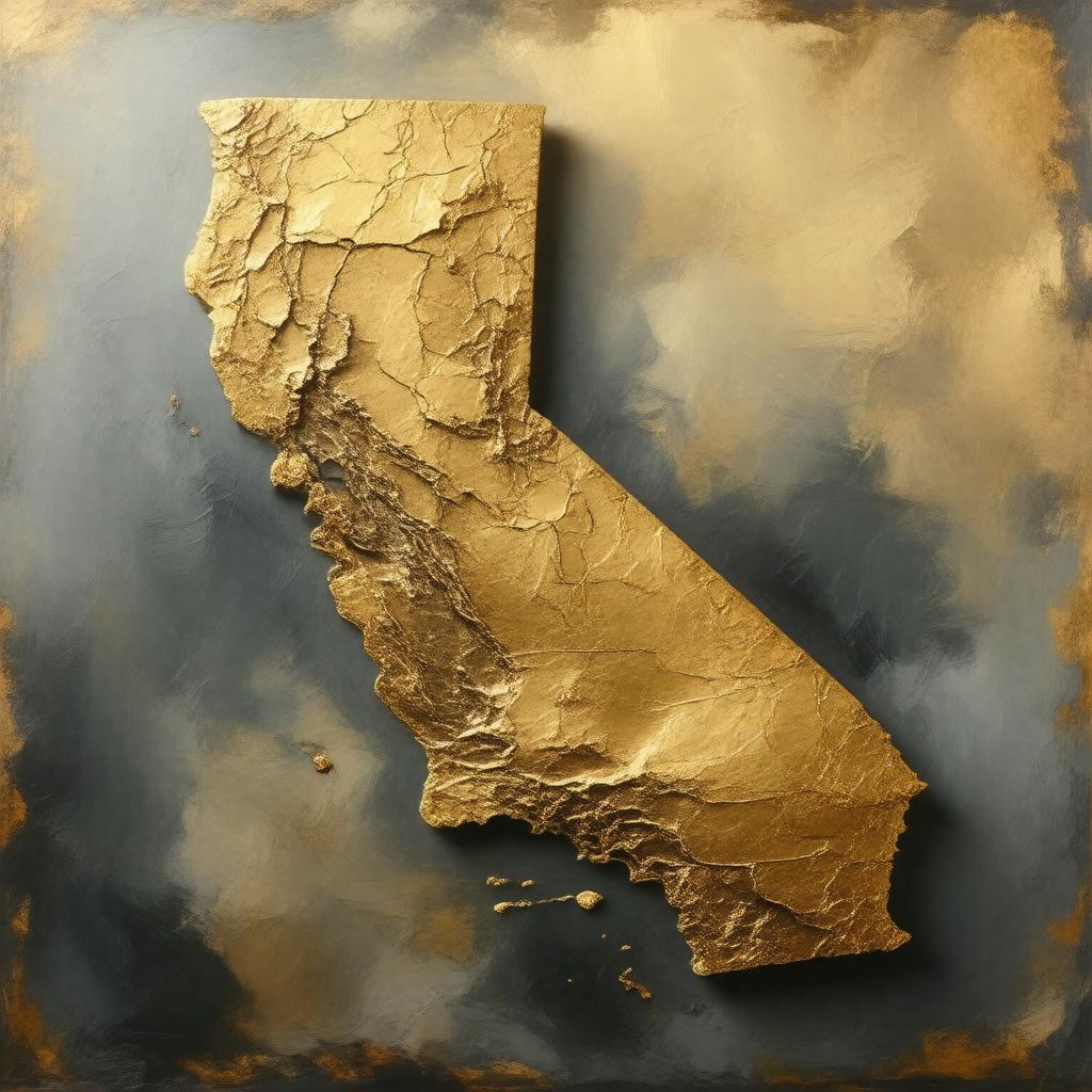 AI-created image of The Golden State