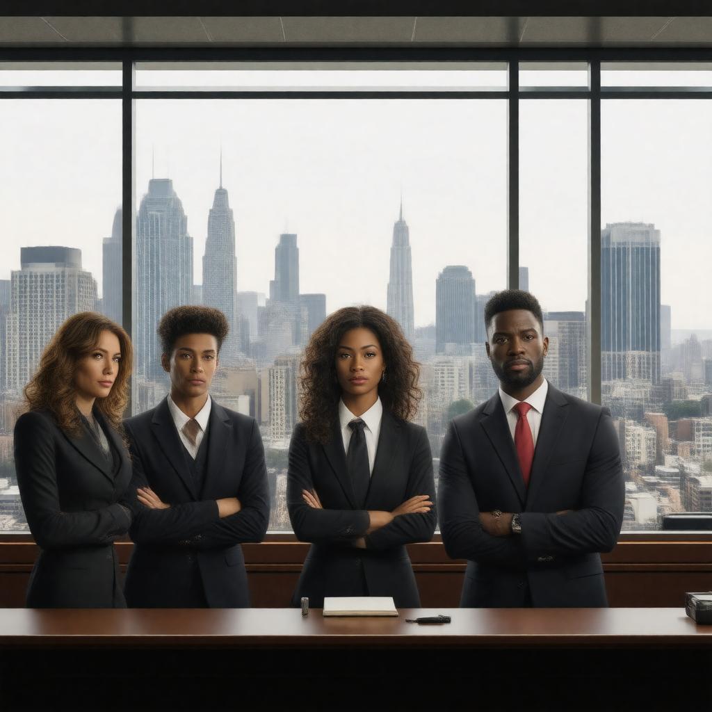 AI-created image of The Good Fight