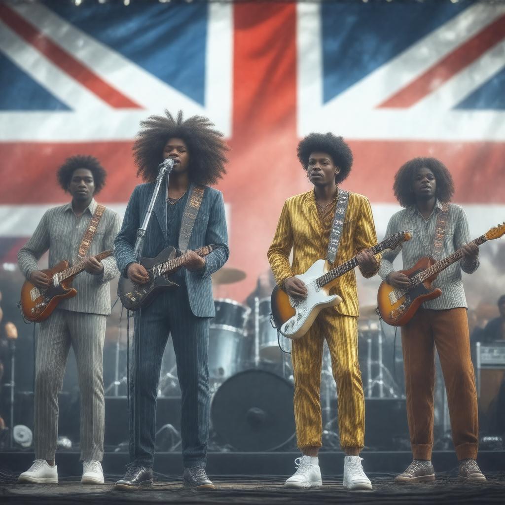 AI-created image of The Good, the Bad & the Queen