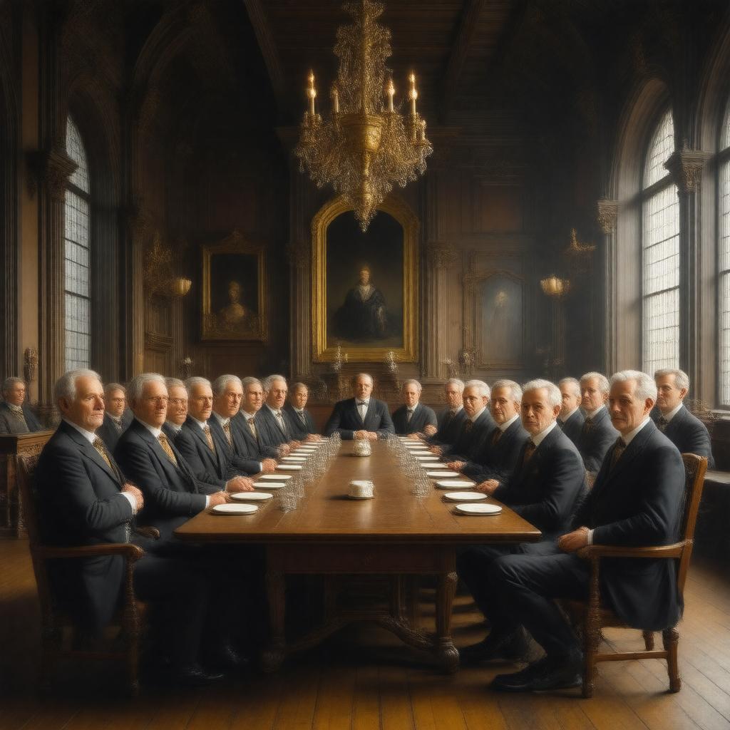 AI-created image of The Governors of Harrow School