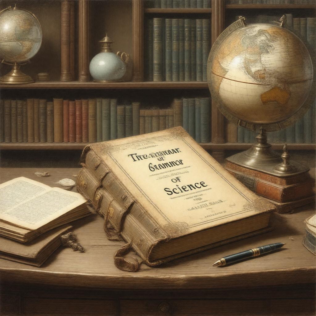 Click to view larger image AI-created image of The Grammar of Science