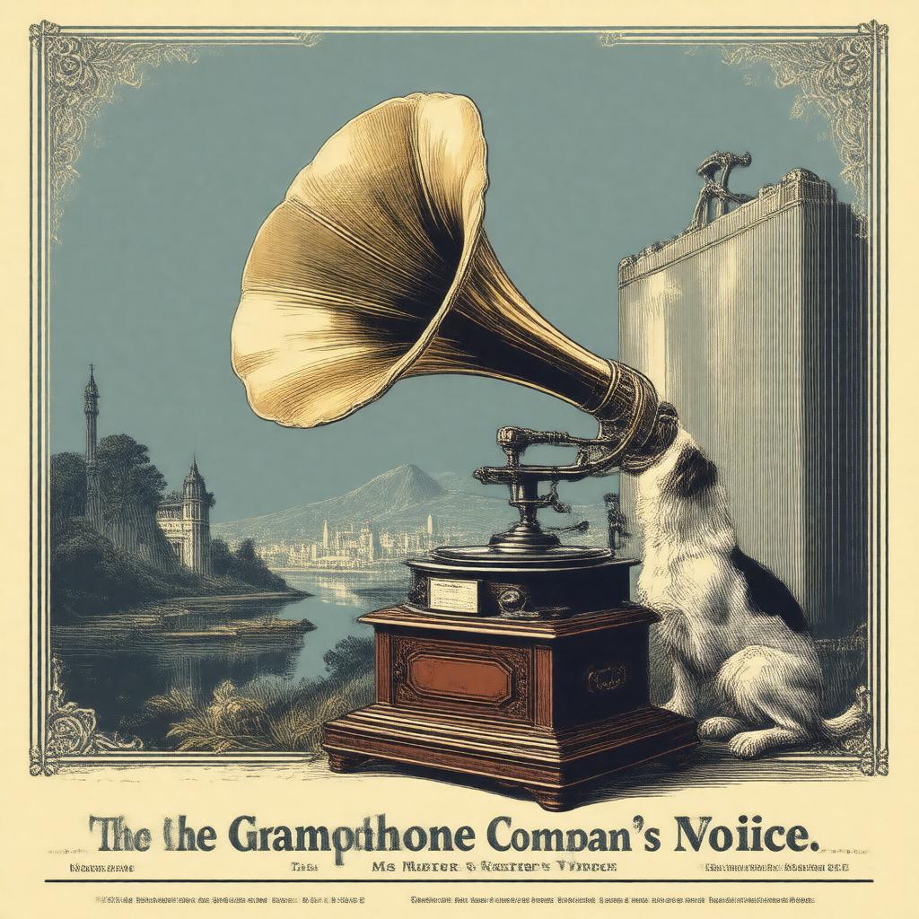 AI-created image of The Gramophone Company