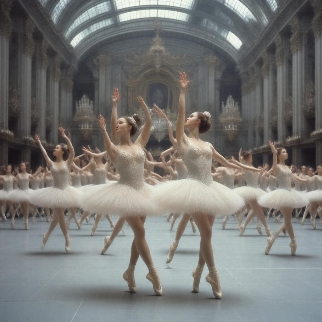 AI-created image of The Grasshopper (ballet)