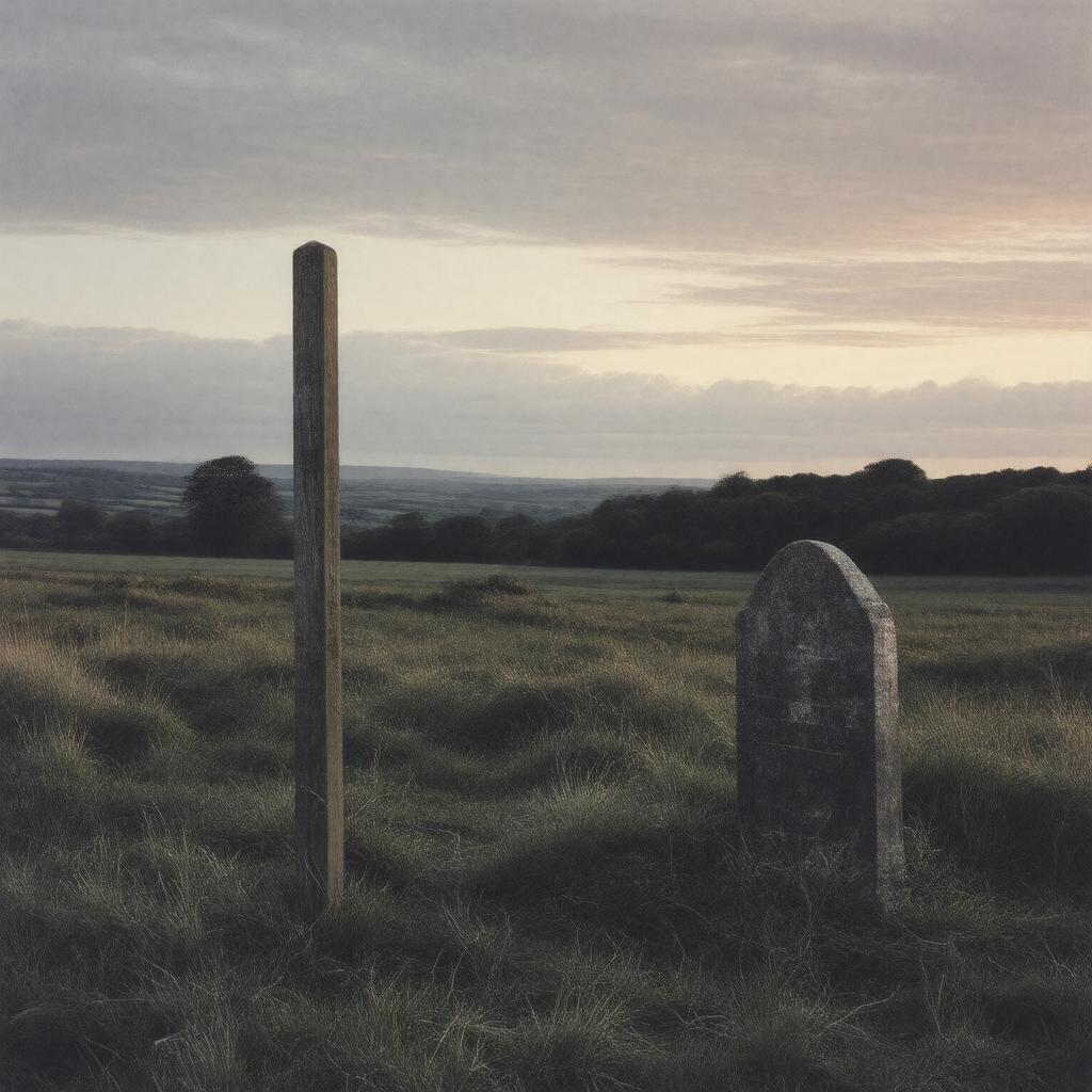 AI-created image of The Grave by the Handpost