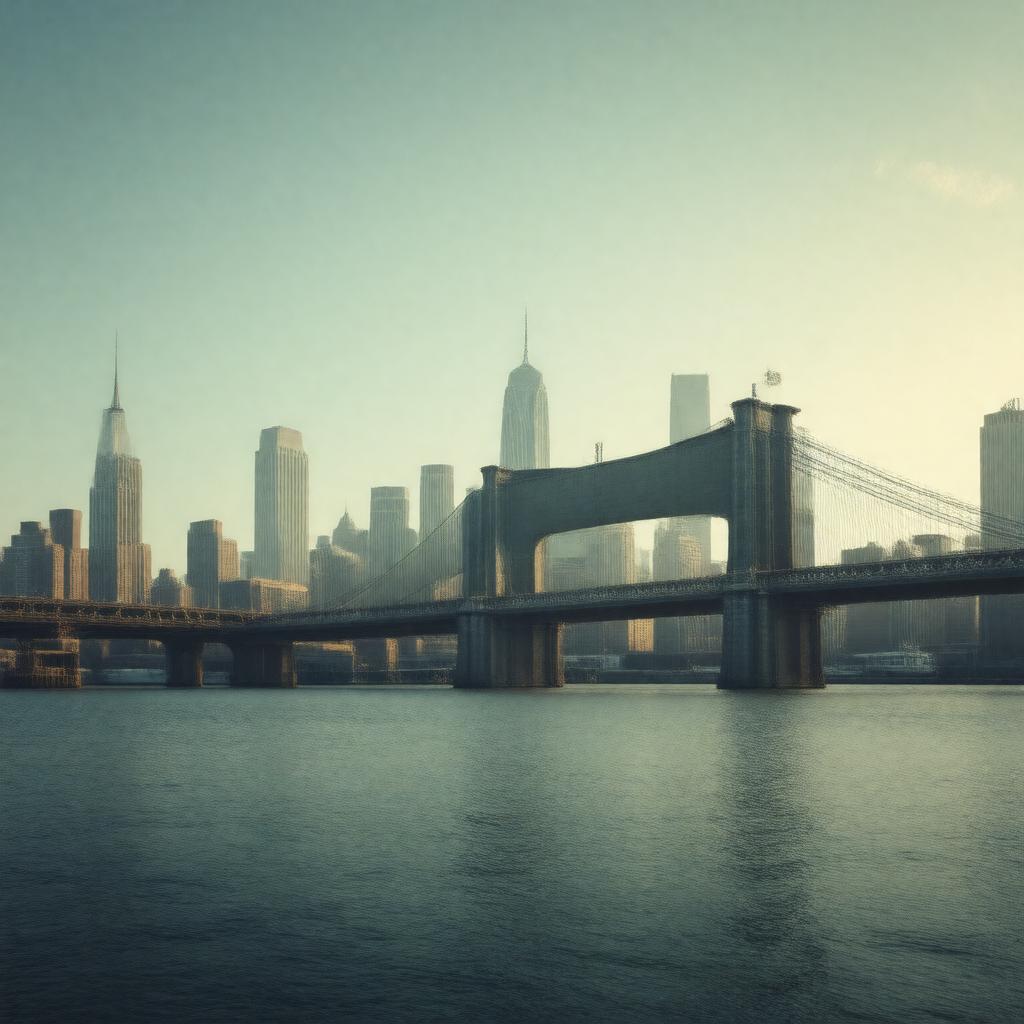 AI-created image of The Great Bridge