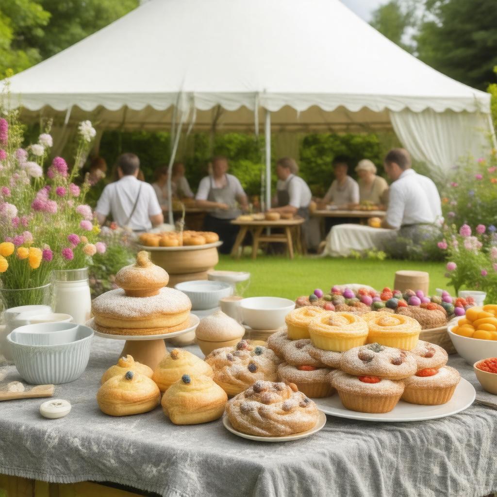 AI-created image of The Great British Bake Off