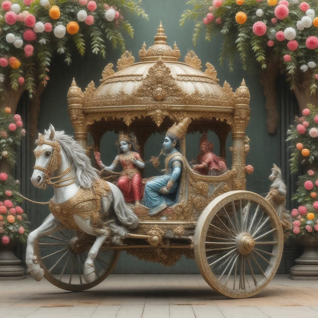 AI-created image of The Great Chariot