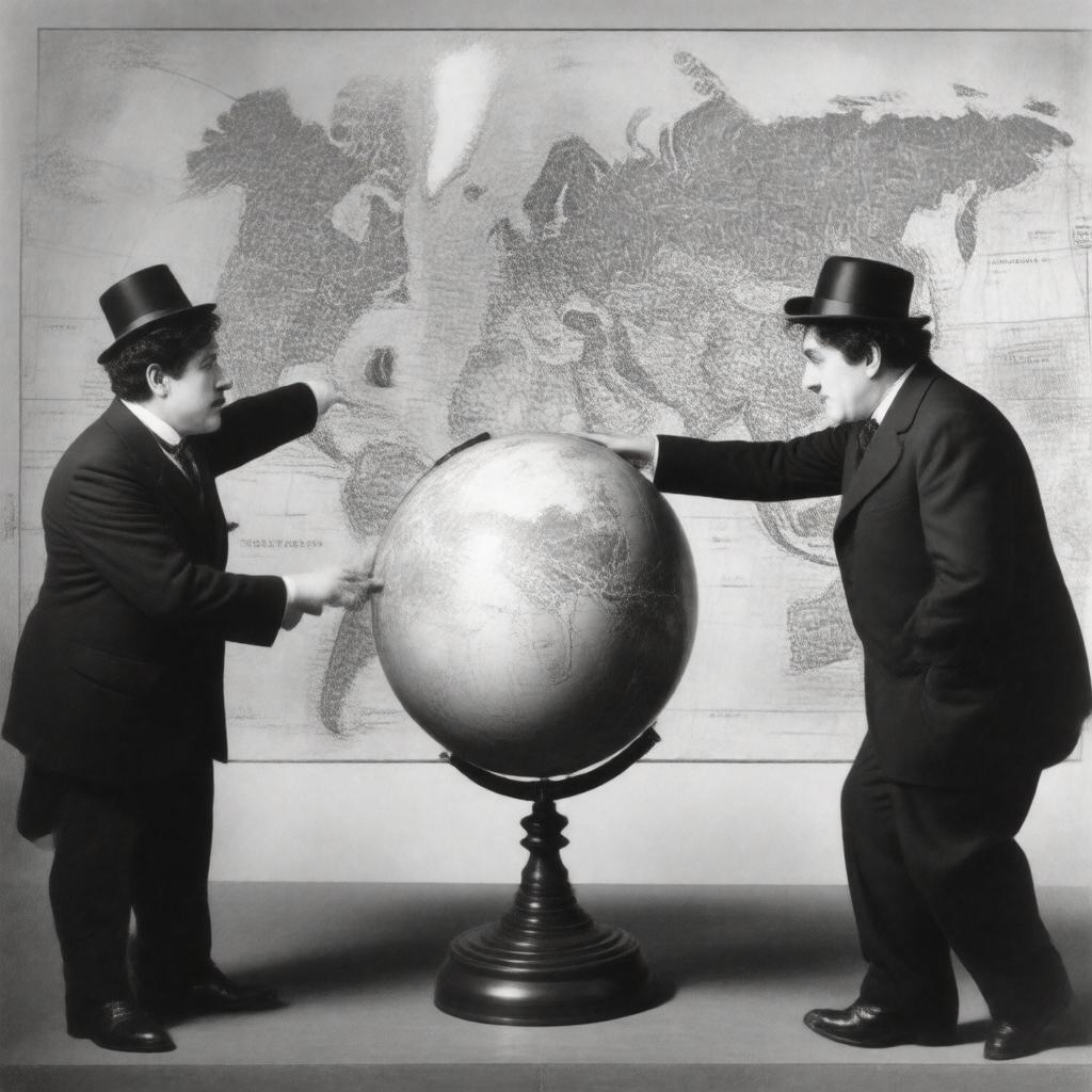 AI-created image of The Great Dictator