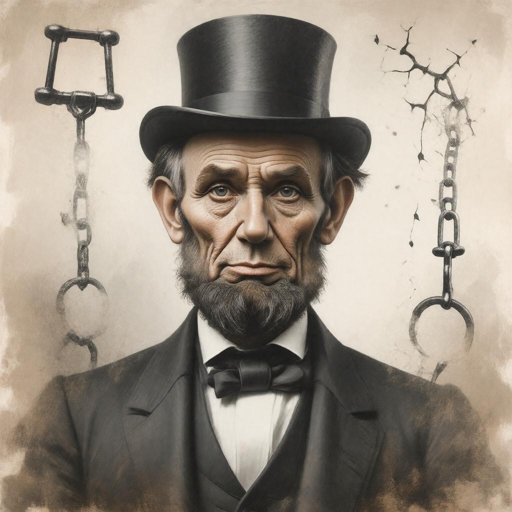AI-created image of The Great Emancipator