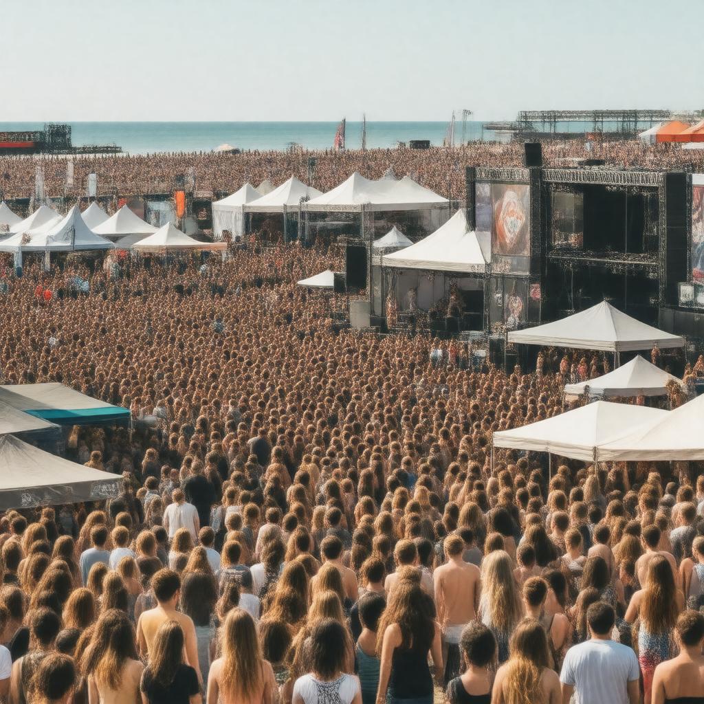 AI-created image of The Great Escape Festival