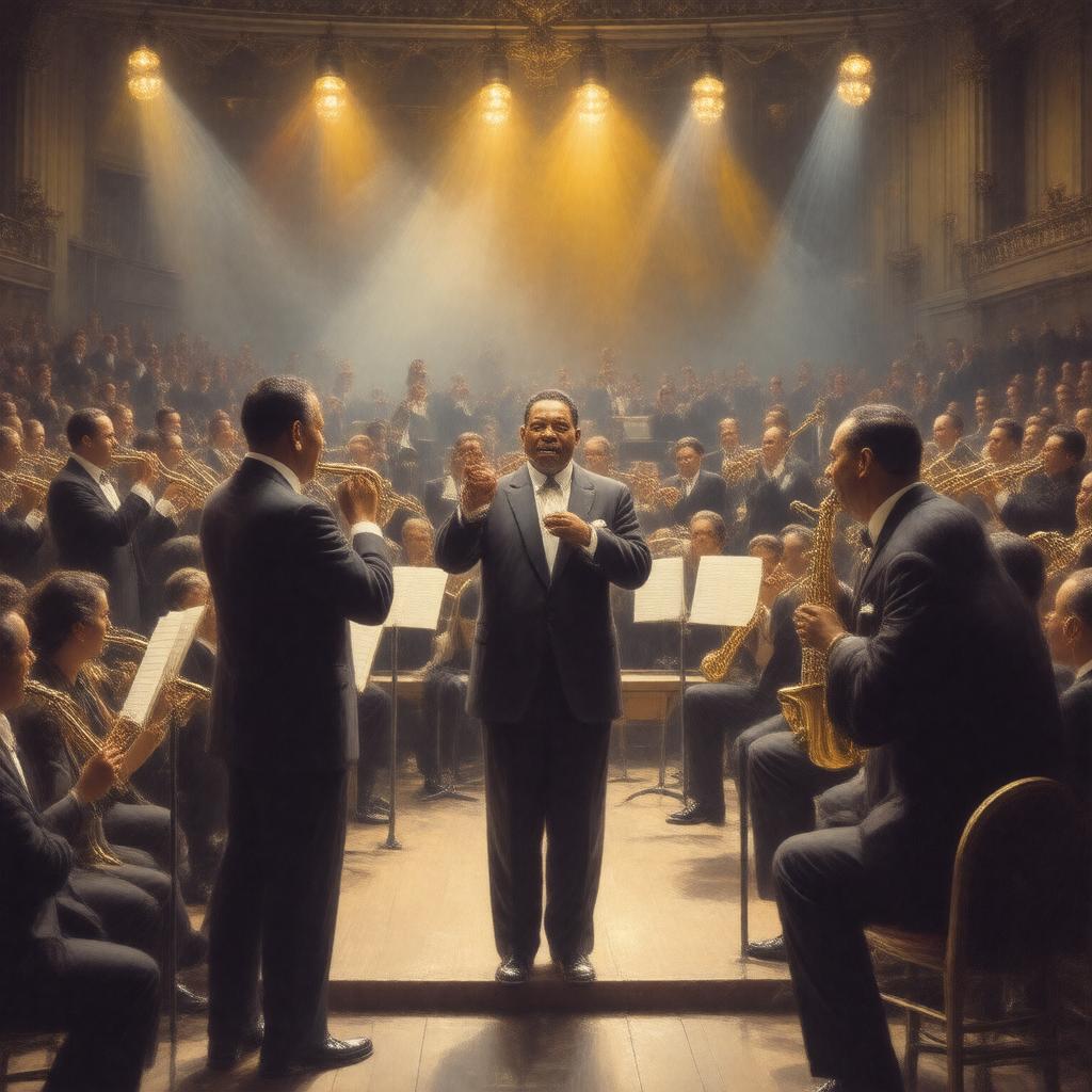 AI-created image of The Great Paris Concert