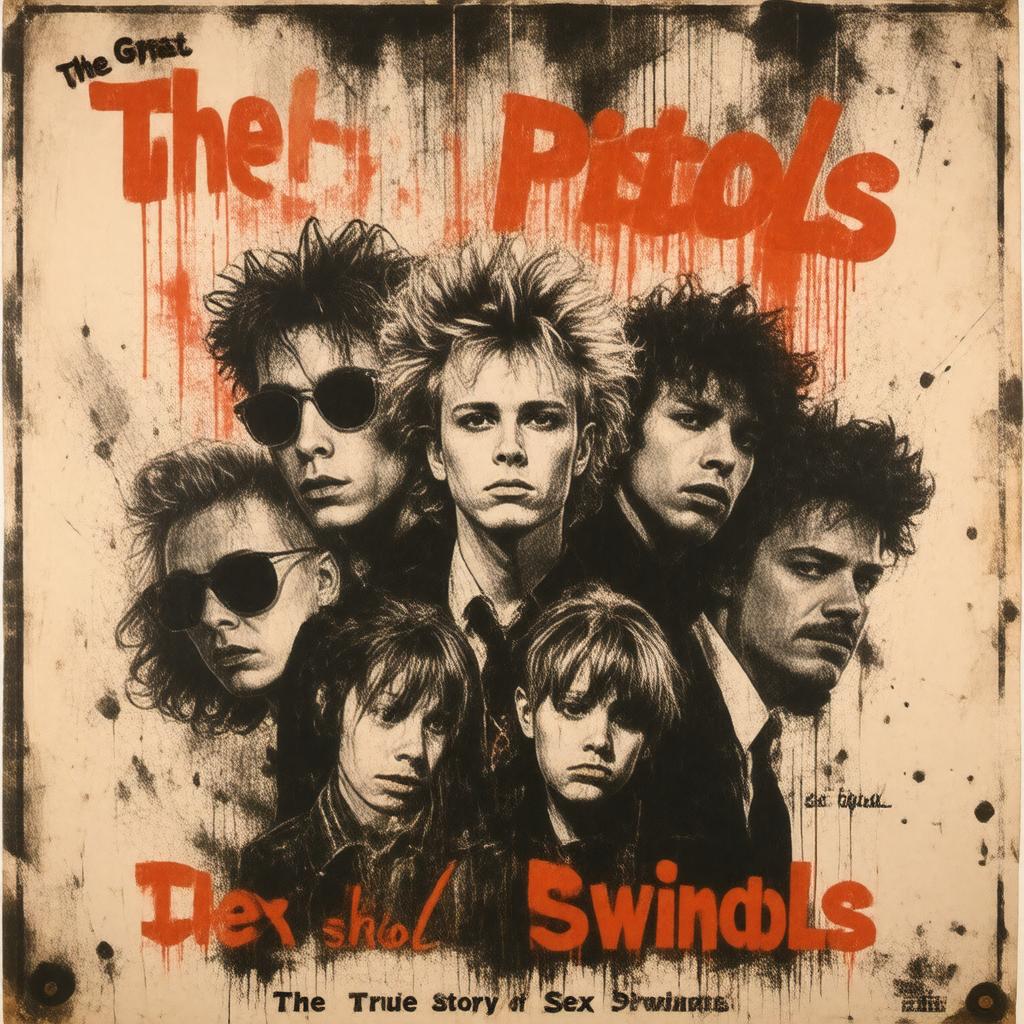 AI-created image of The Great Rock 'n' Roll Swindle