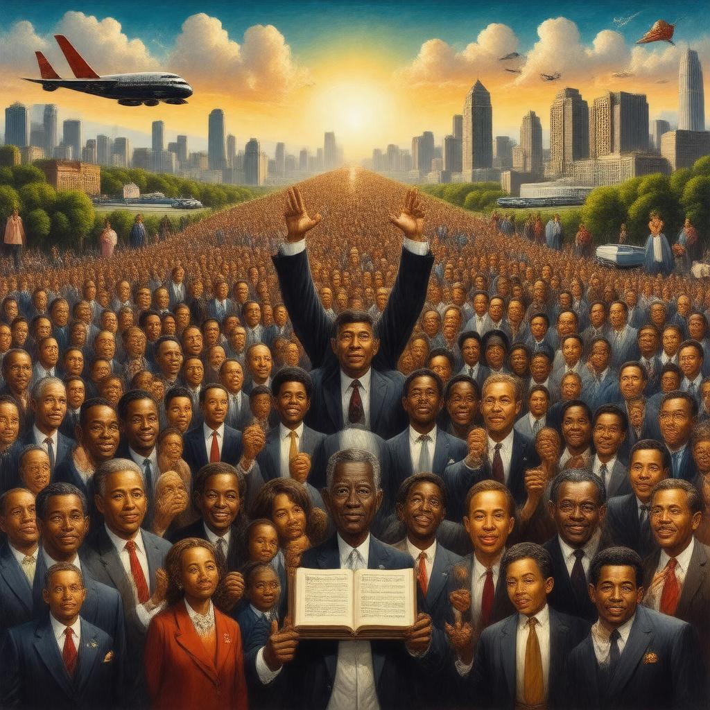 AI-created image of The Great Society