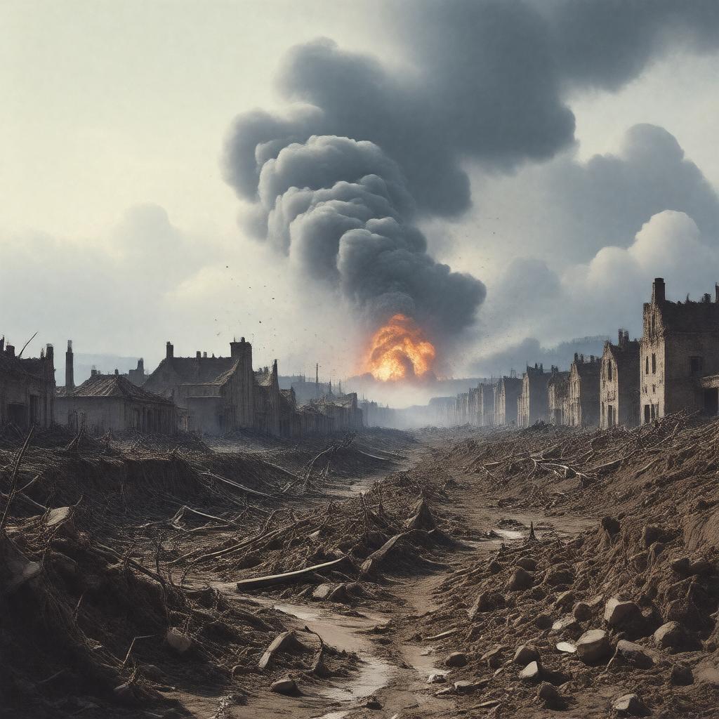 AI-created image of The Great War