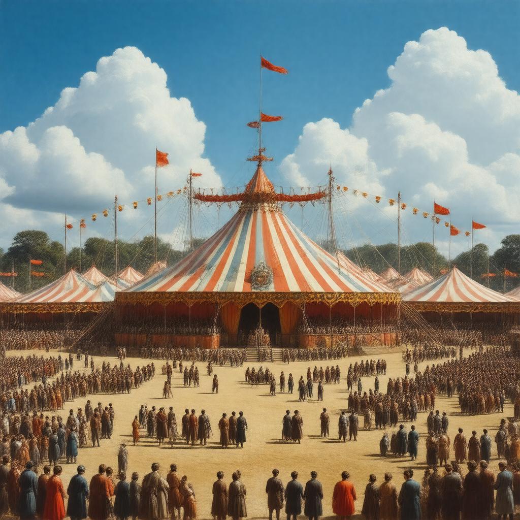 AI-created image of The Greatest Show on Earth