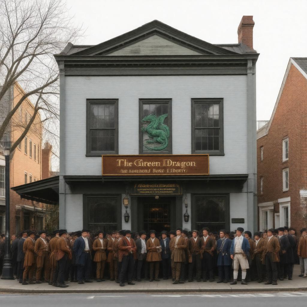 AI-created image of The Green Dragon