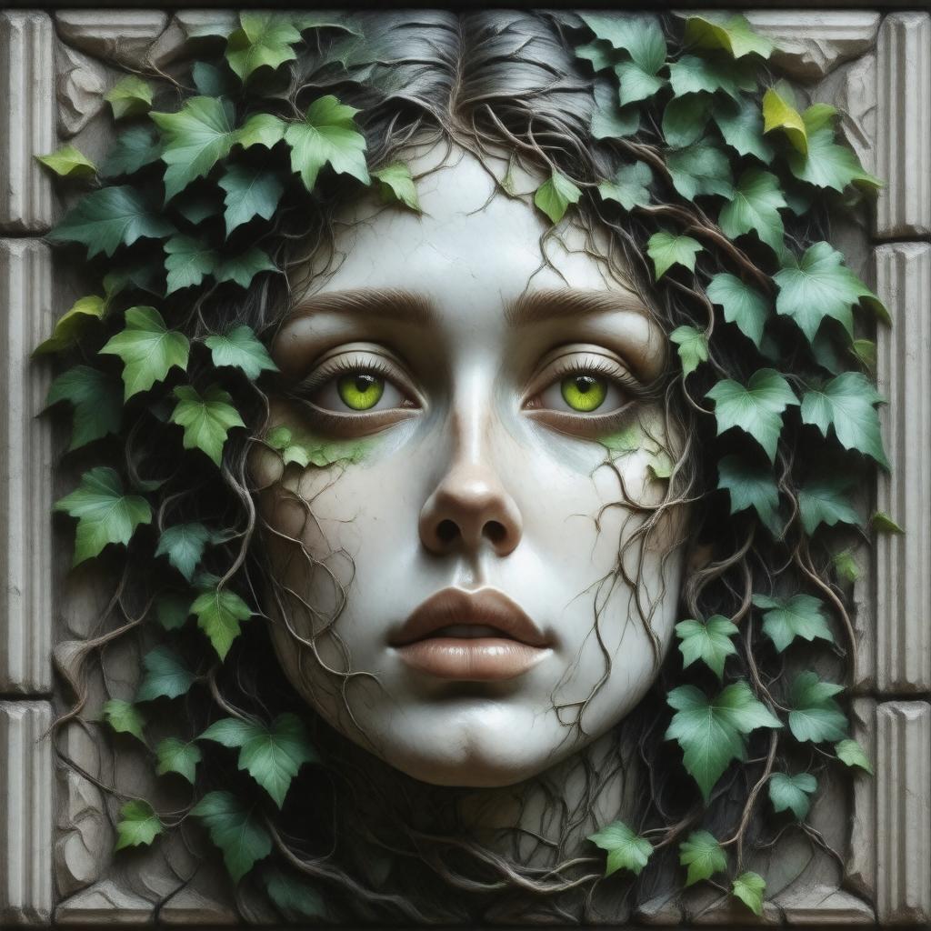 Click to view larger image AI-created image of The Green Man