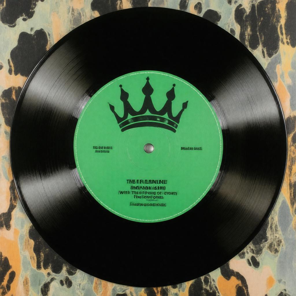 AI-created image of The Green Manalishi (With the Two Prong Crown)