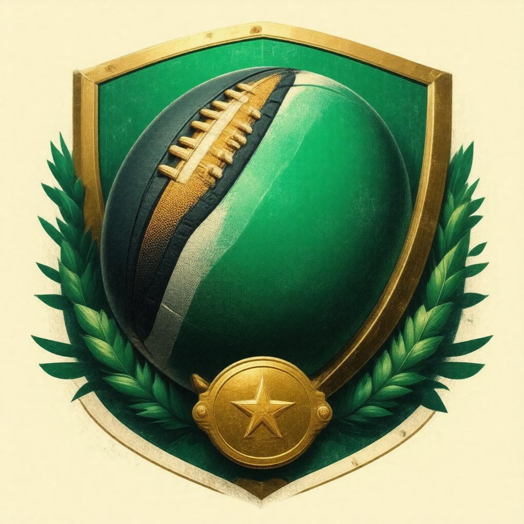 Click to view larger image AI-created image of The Green and Gold