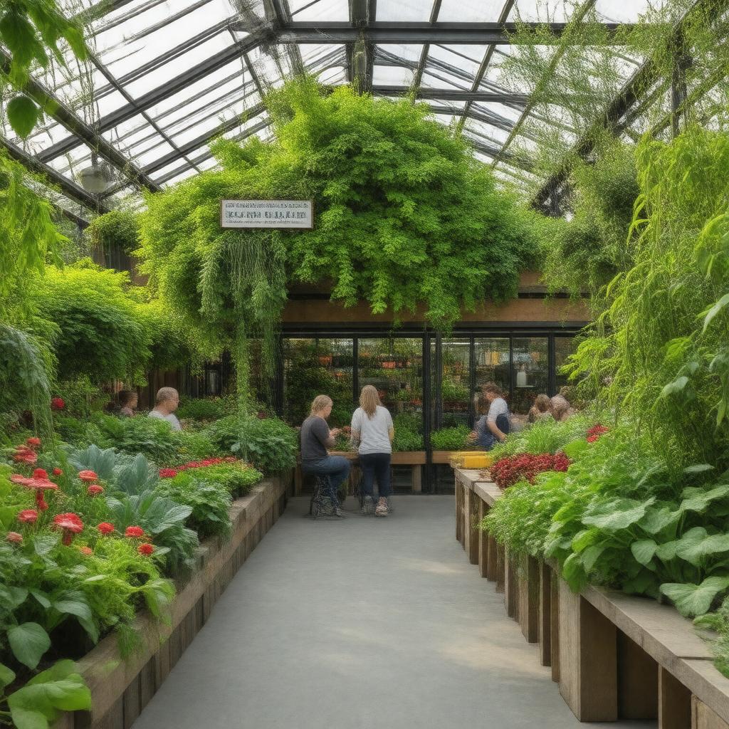 AI-created image of The Greenhouse Deptford