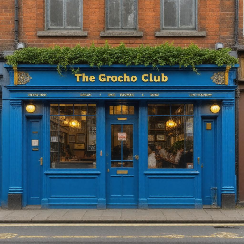 AI-created image of The Groucho Club