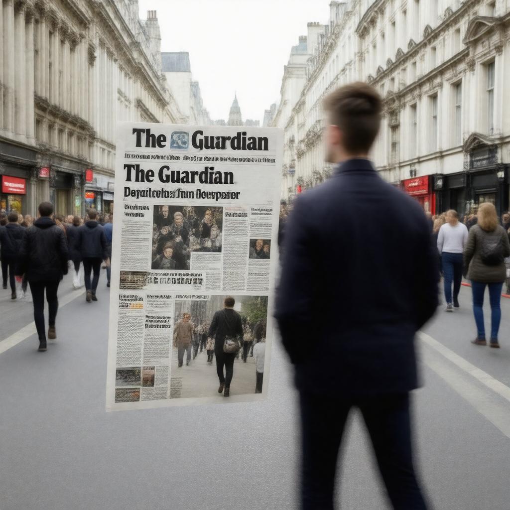 AI-created image of The Guardian
