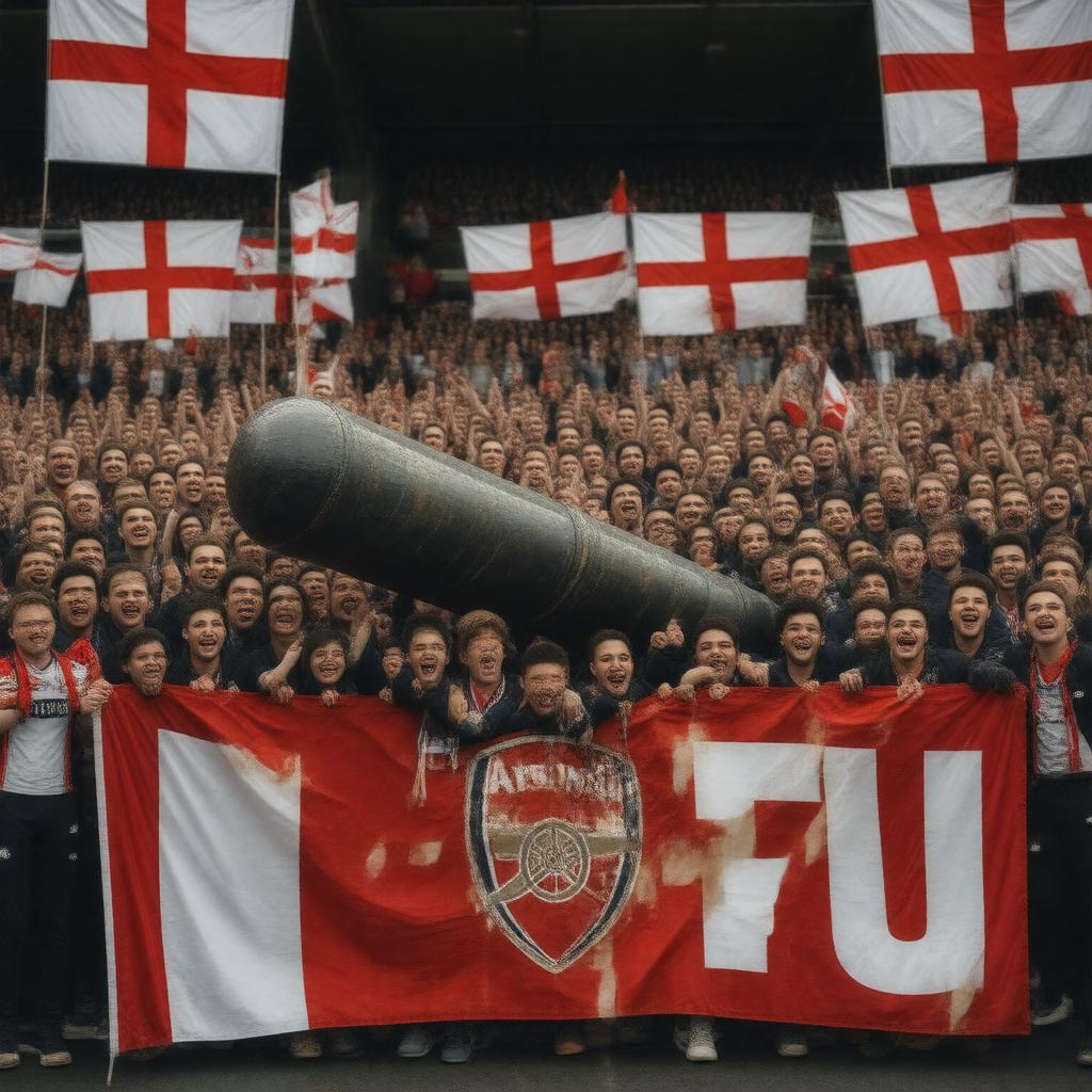 AI-created image of The Gunners